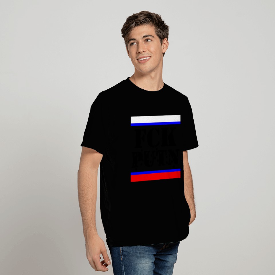 Fck Putin Gift Fuck design T Shirts