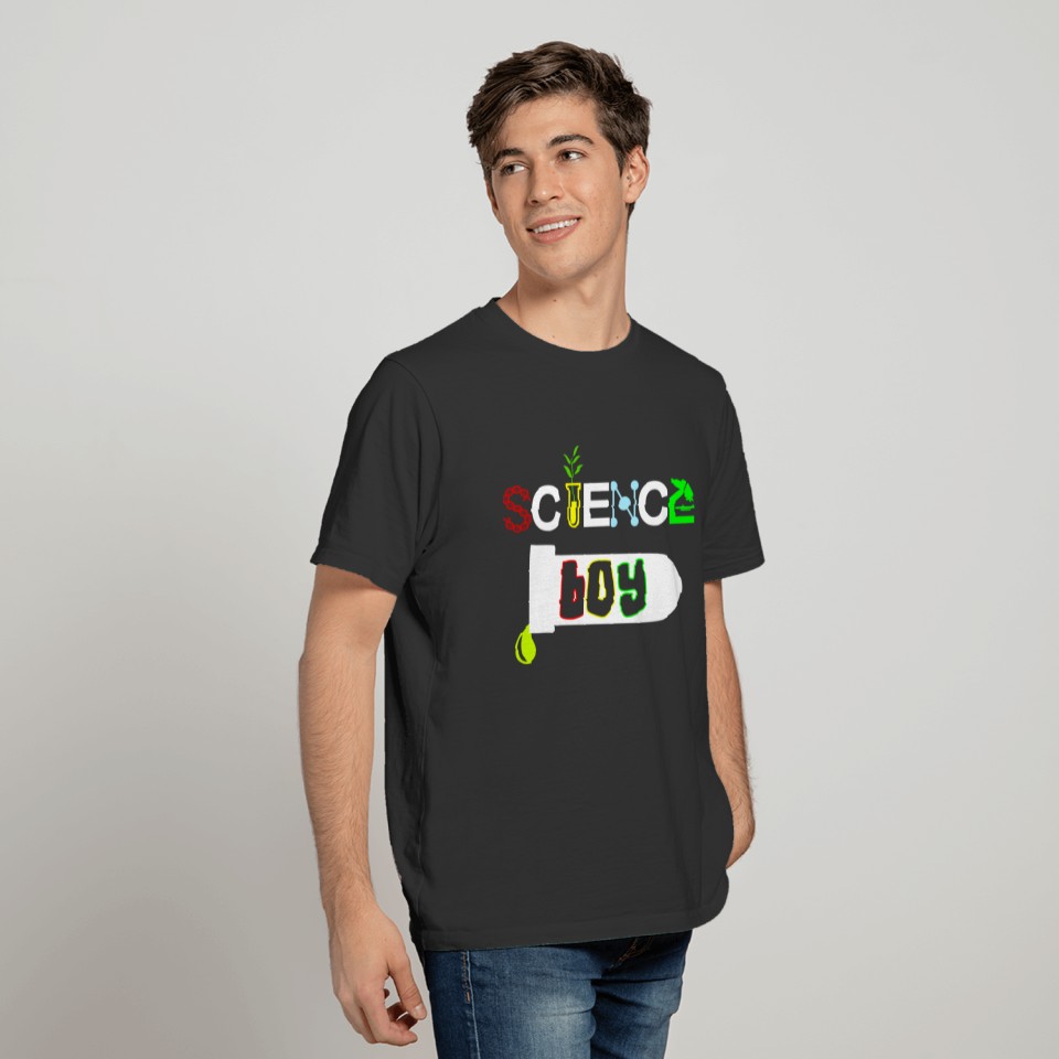 science boy nerd design gift T Shirts