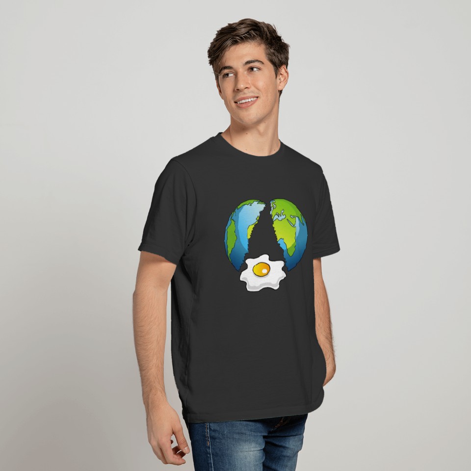Earth is an egg T-shirt