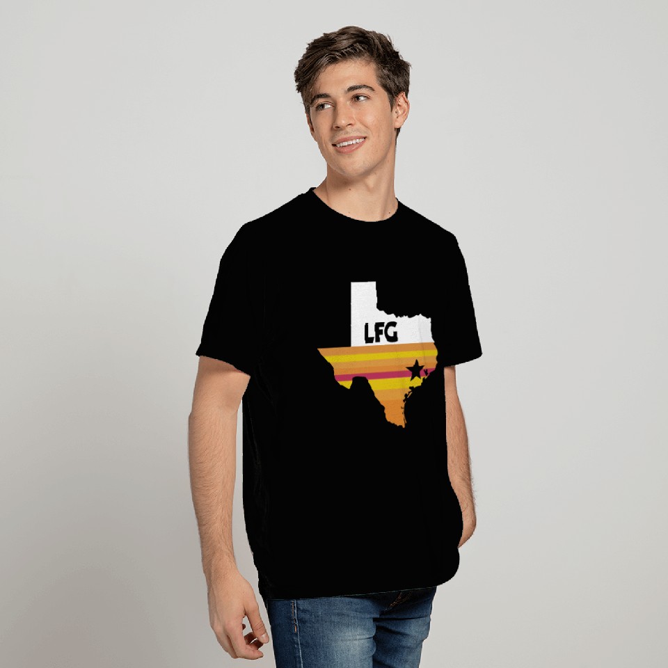LFG Astros Texas Baseball T Shirts