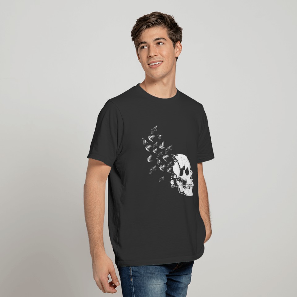 Raven night animals T-shirt