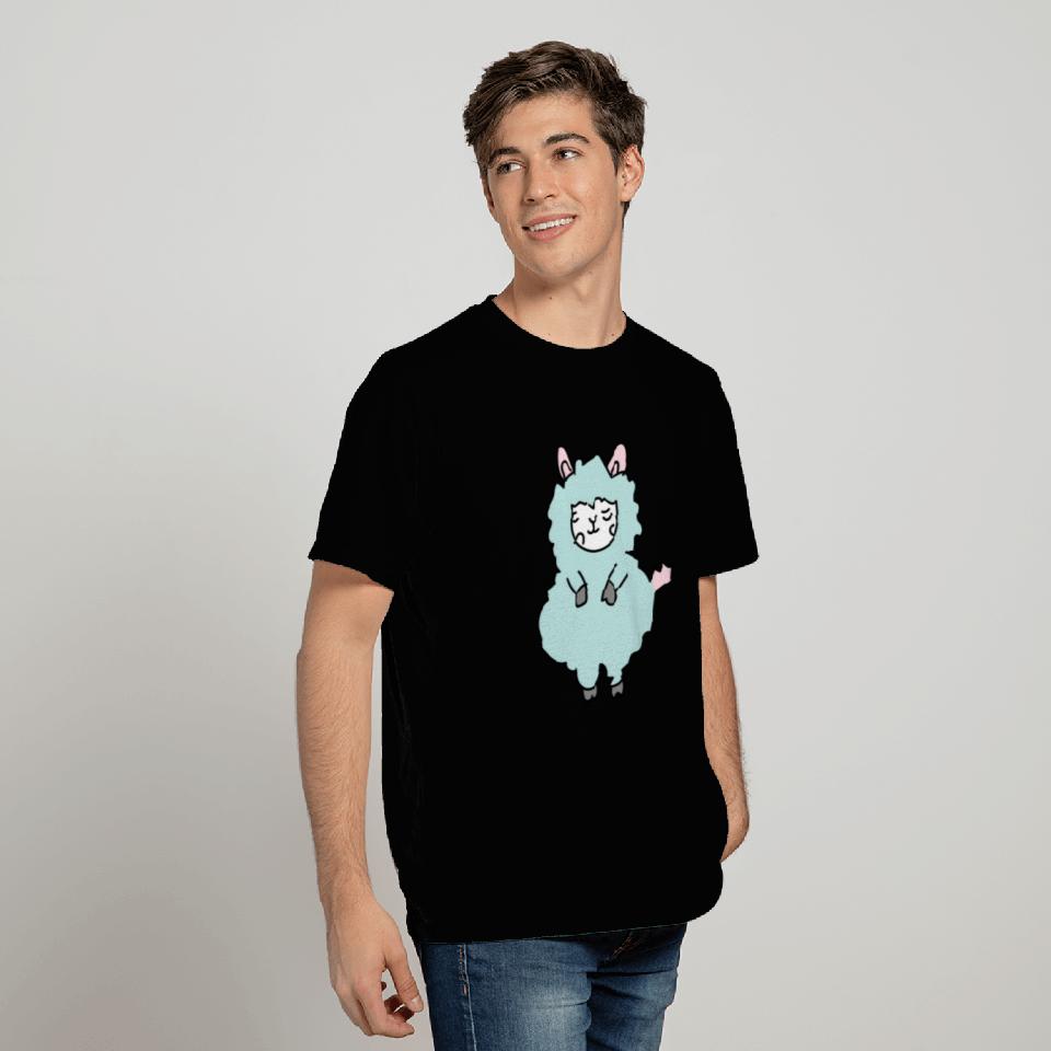 Alpaca llama cute kawaii for kids T Shirts