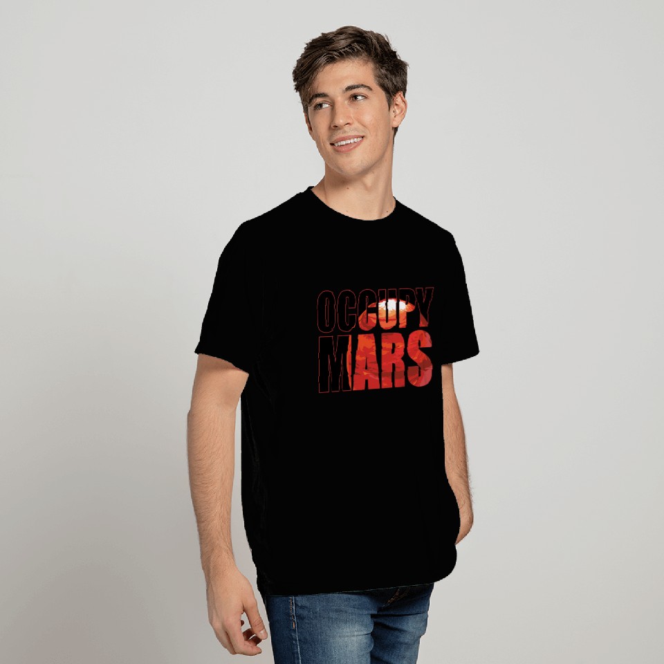 Occupy Mars T Shirts