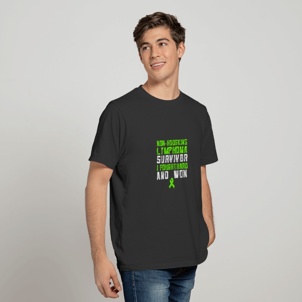 Non Hodgkins Lymphoma Survivor Tshirt Awareness Pr T-shirt