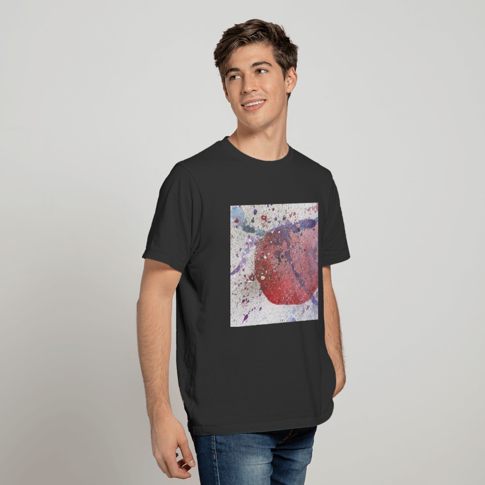 abstract background T-shirt