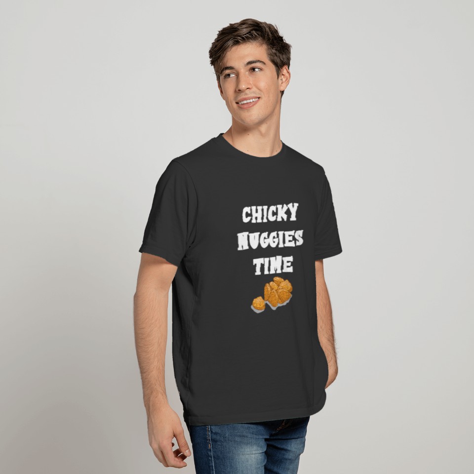 Chicky Nuggies Time Beautiful Chicken Nugget Nug L T Shirts