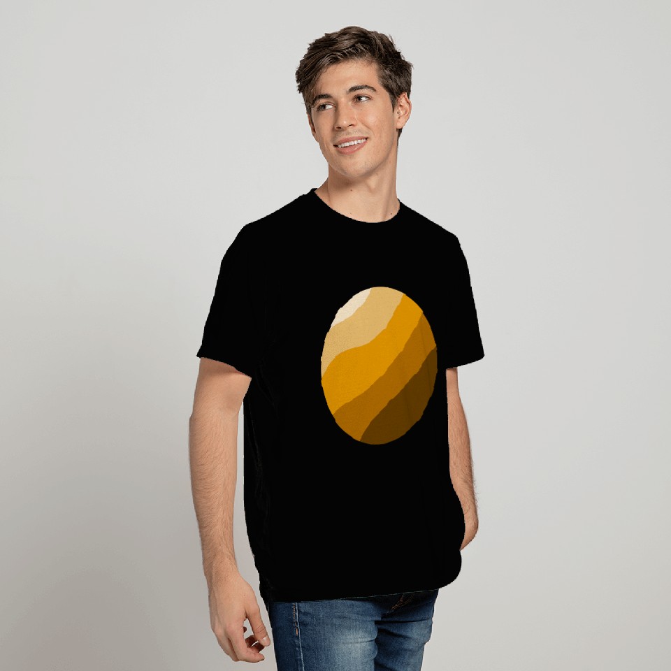Circle In Brown Tones T Shirts