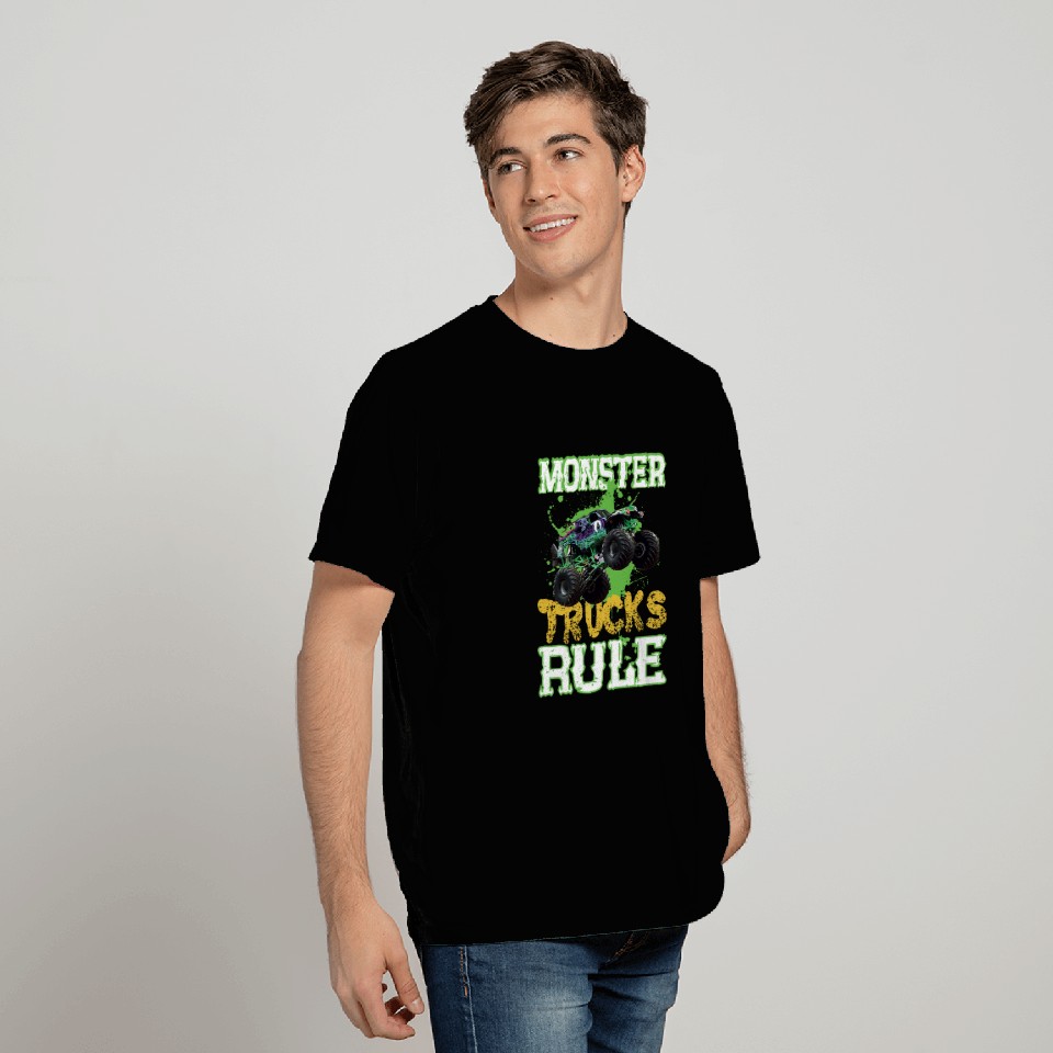Monster trucks rule T Shirts