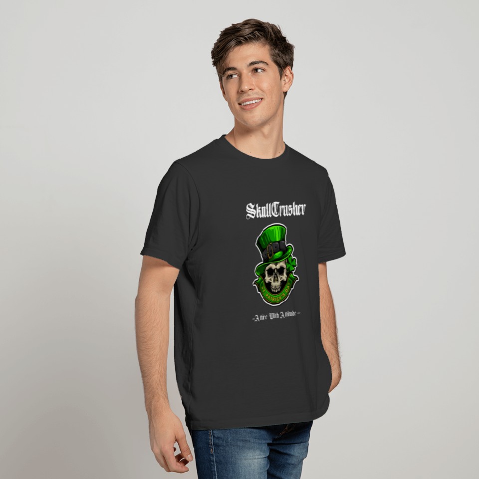 Cool SkullCrusher St. Patrick's Day Wear T-shirt