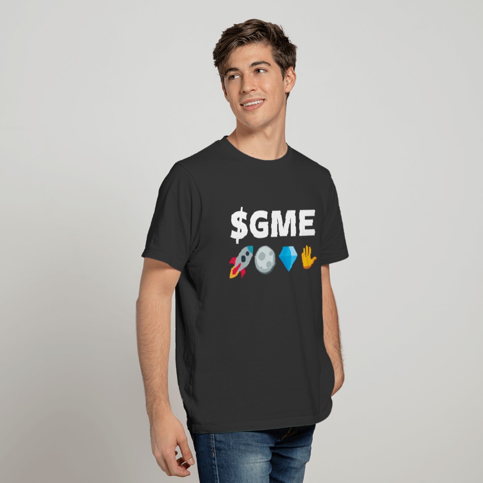 GME To The Moon Diamond Hands T-shirt