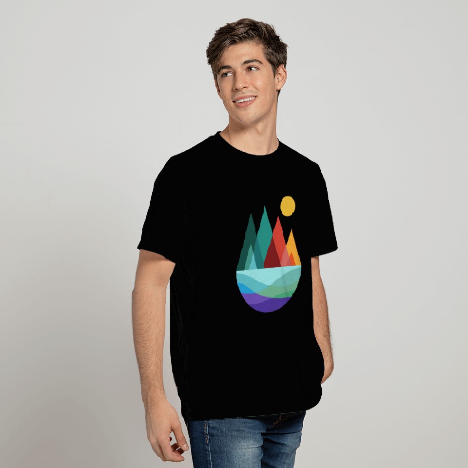 Planet gift nature forest T Shirts