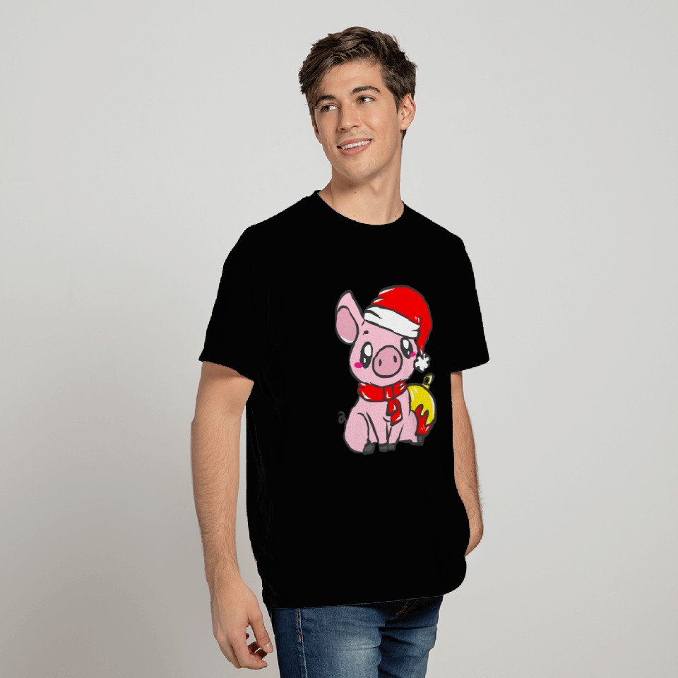 Piglet for Christmas T Shirts