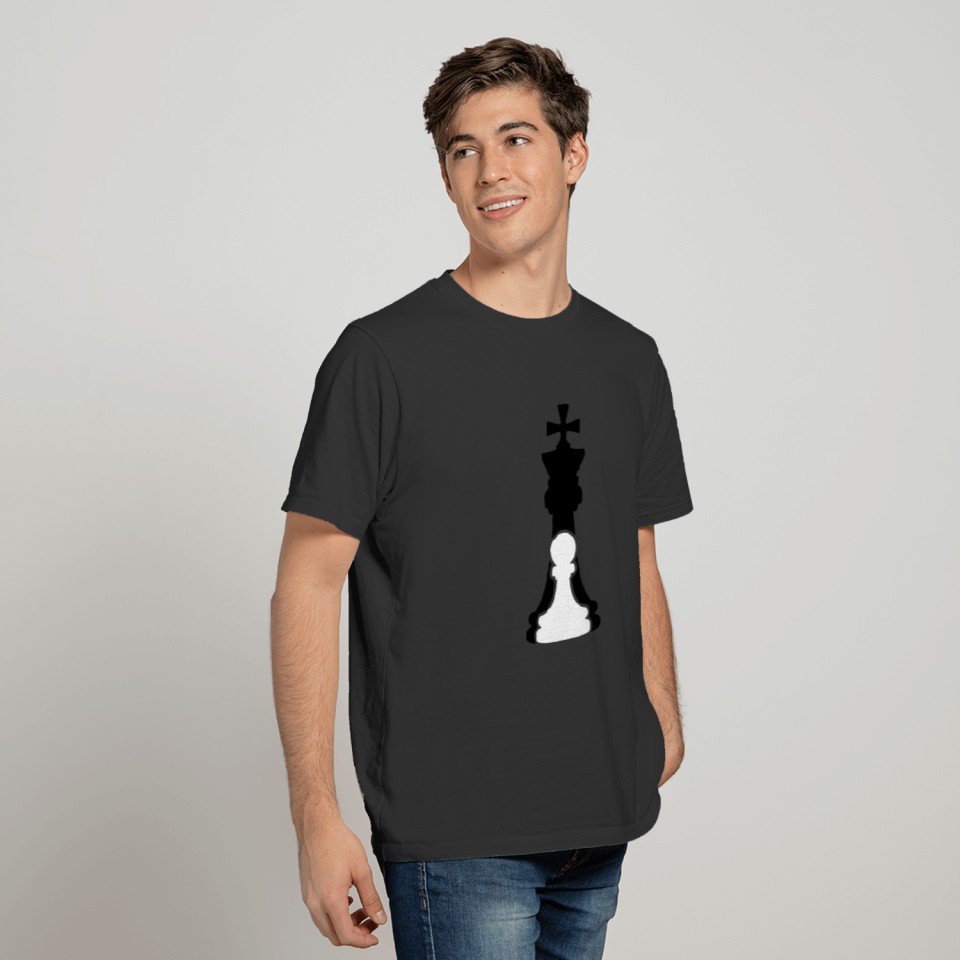 Design pawn king T-shirt