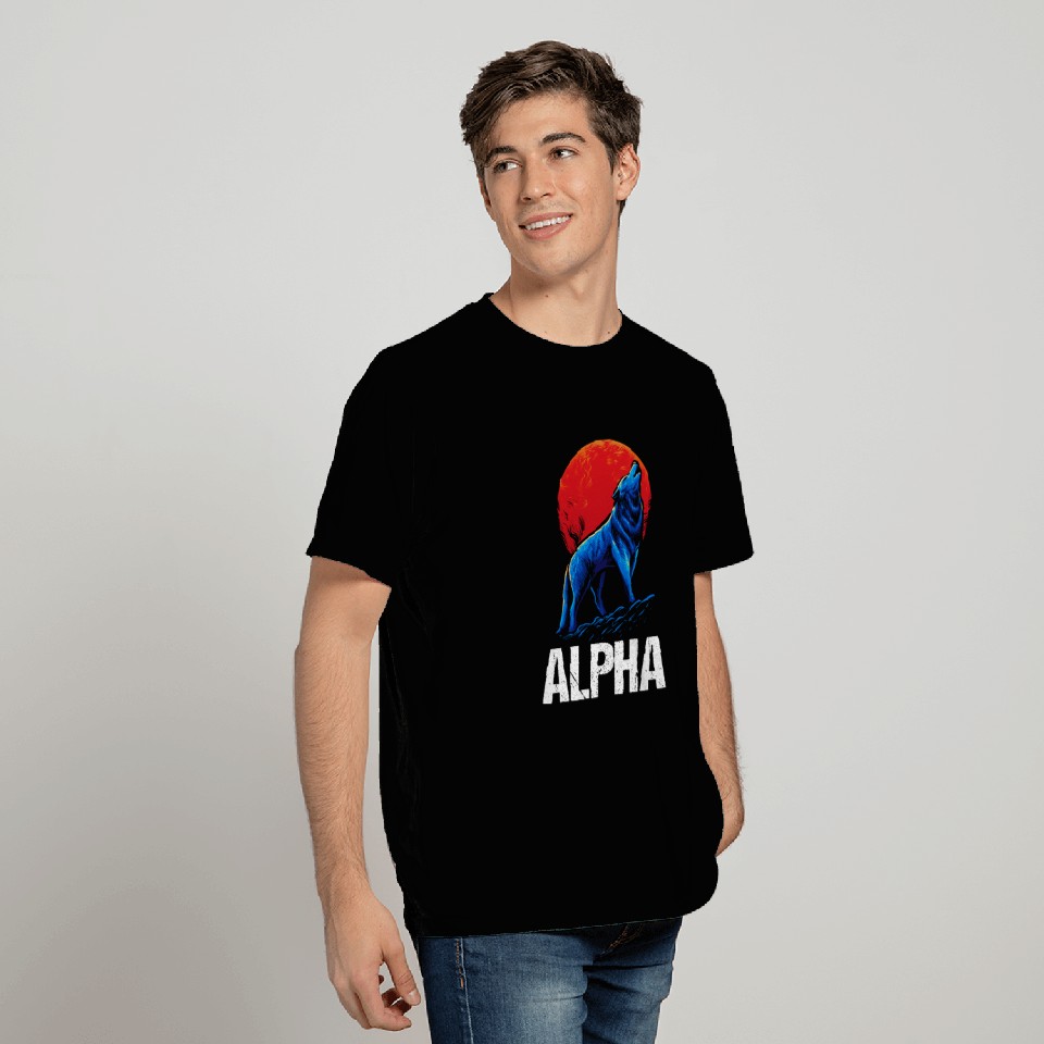 Alpha Wolf T Shirts