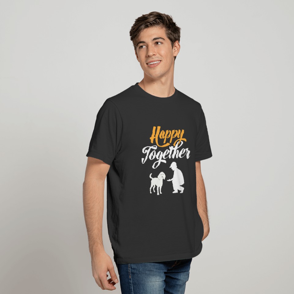 dog happyHappy Together - Pocket Beagle T Shirts