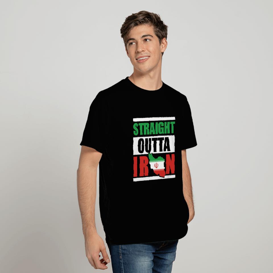 Straight Outta Iran T Shirts