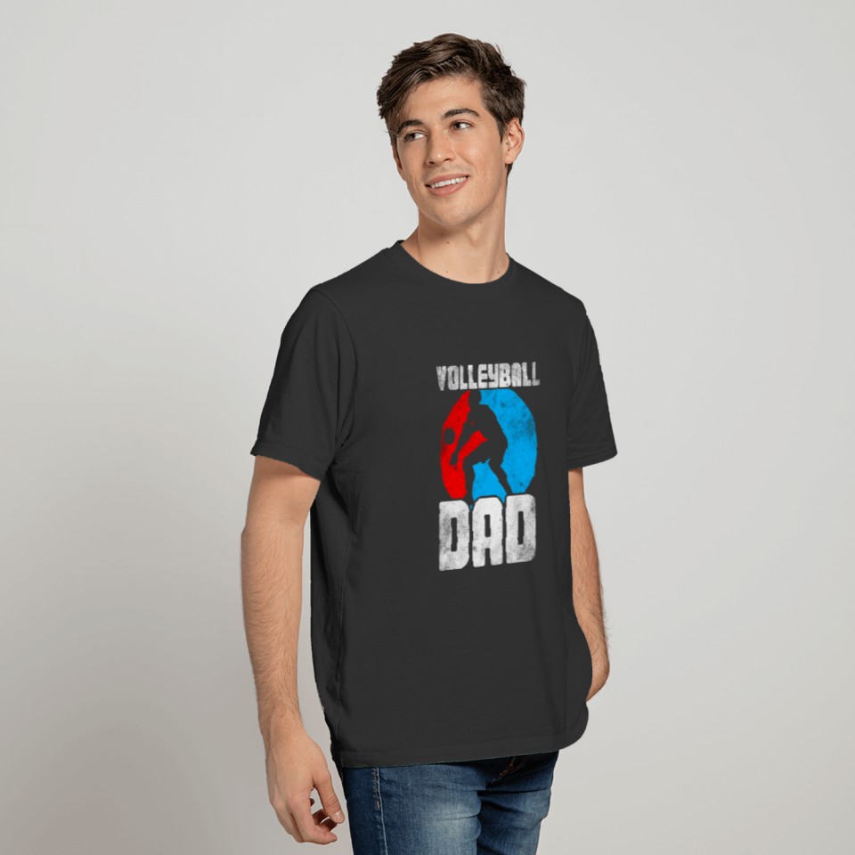 Volleyball Player Dad T-shirt