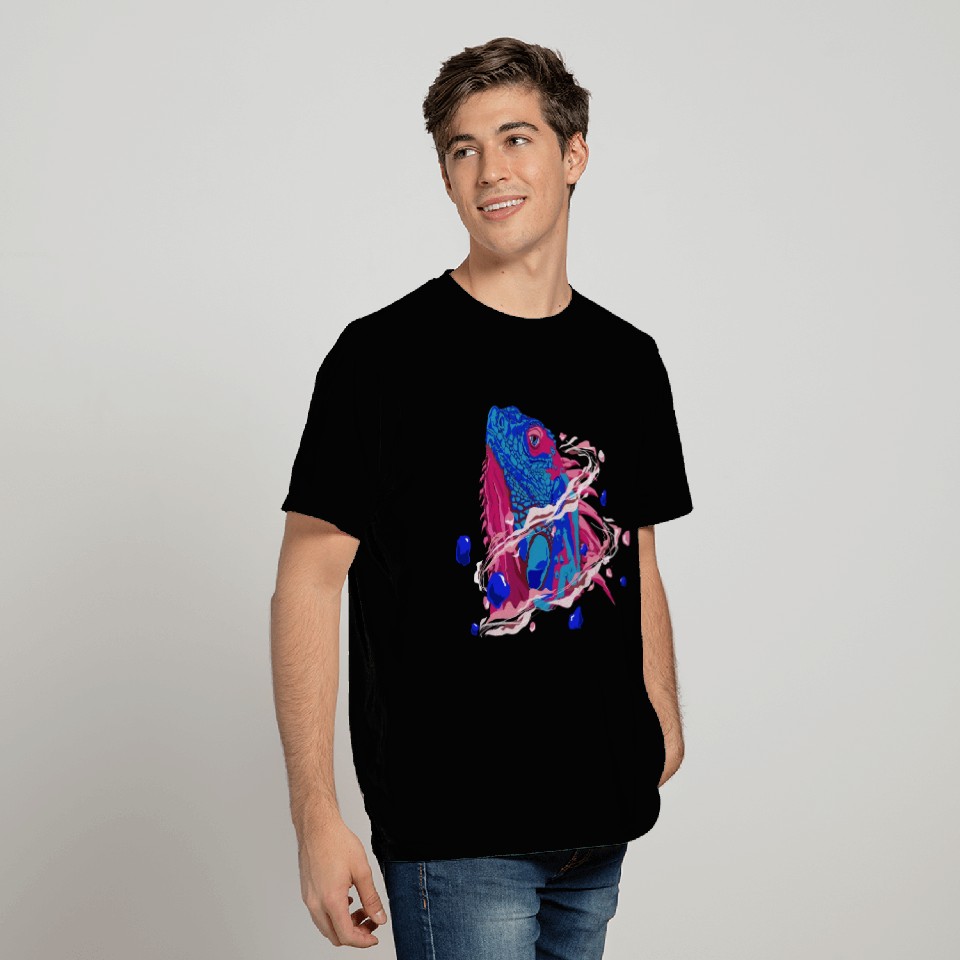 Blue Komodo Dragon T Shirts