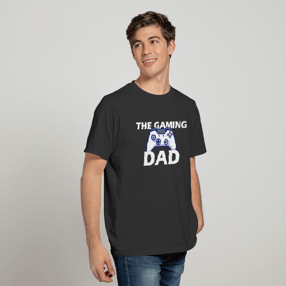 The Gaming Dad Controller Game T-Shirt T-shirt