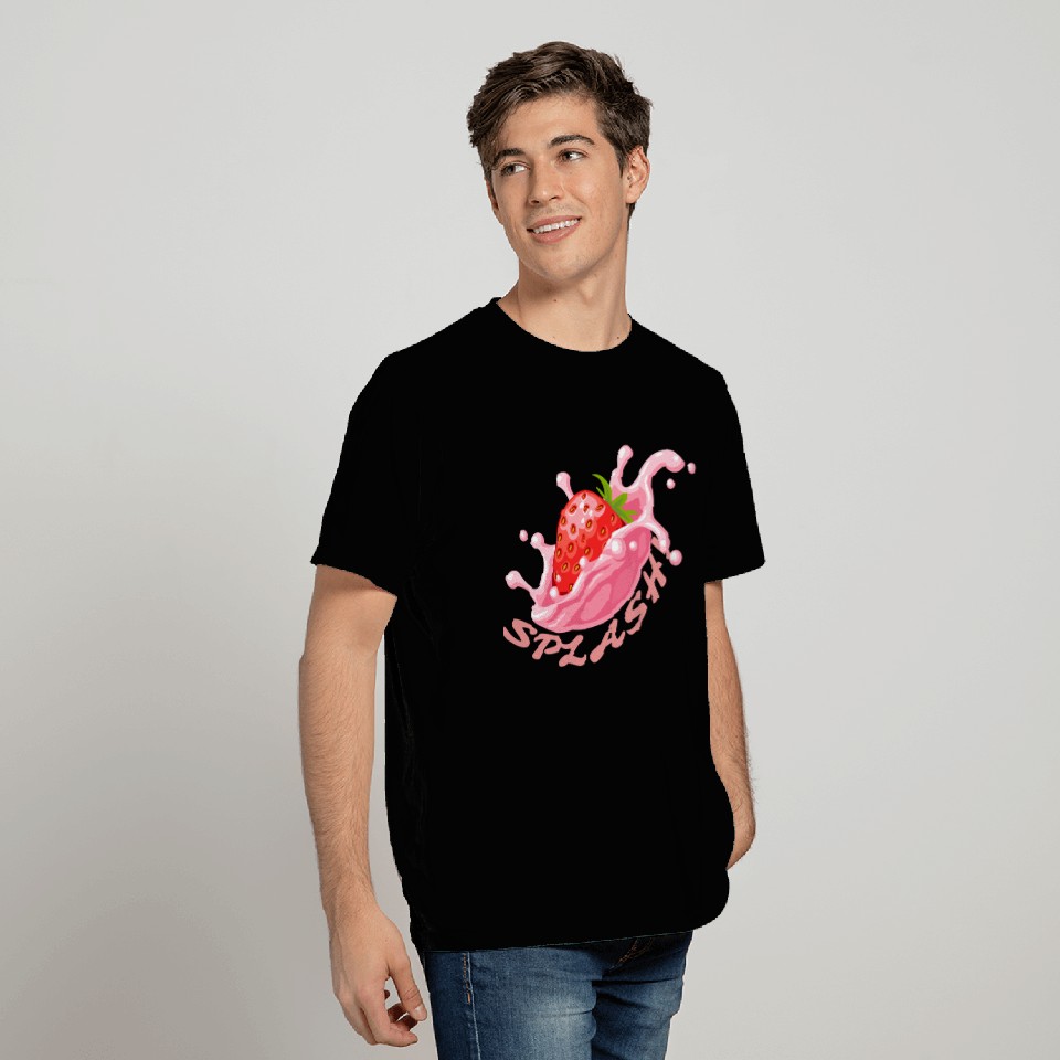 Strawberry milk T Shirts