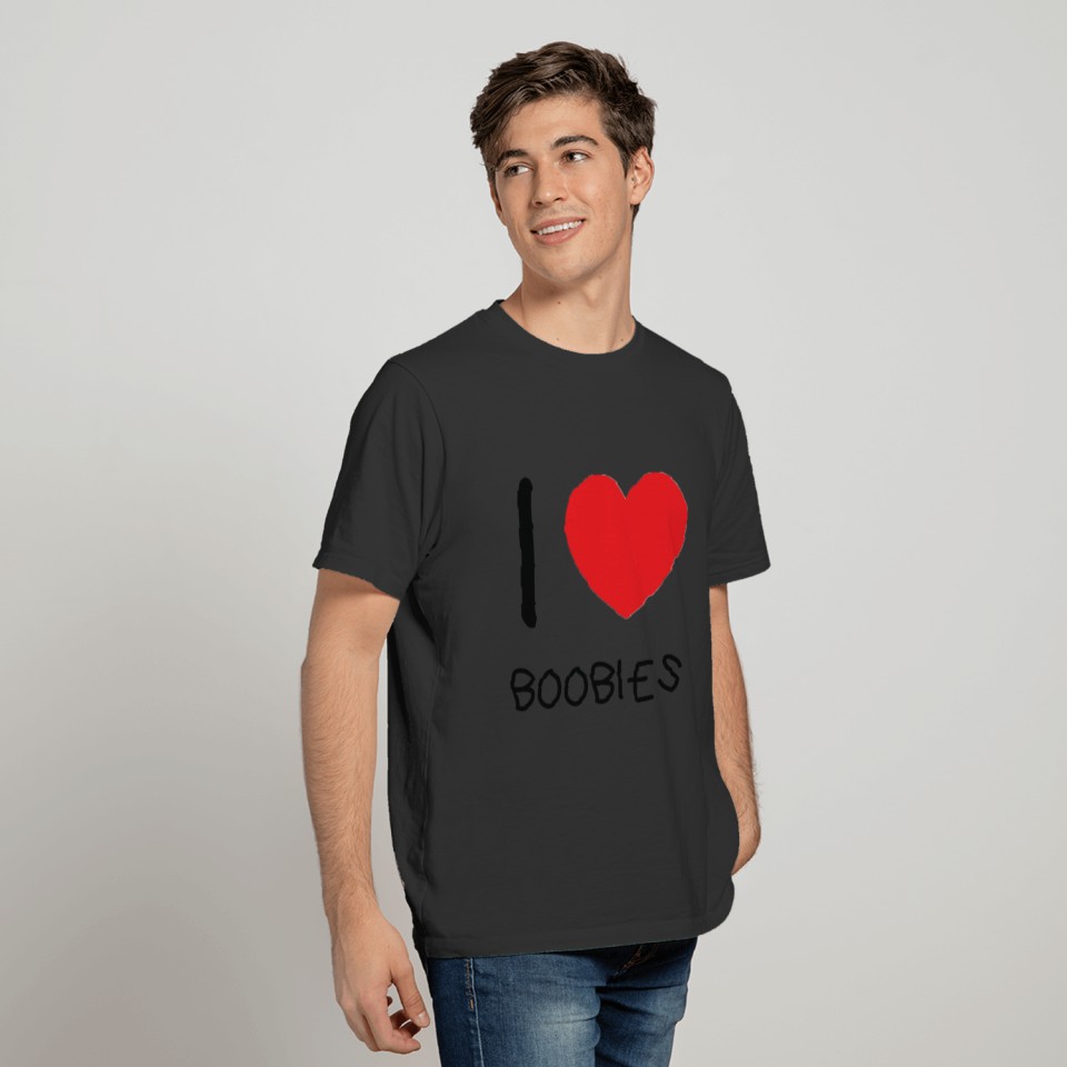 I Love Boobies T-shirt