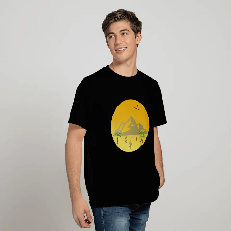 Deserted Mustard T Shirts