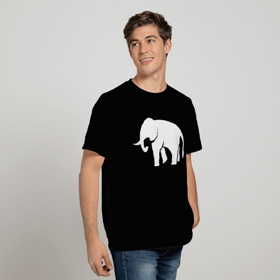 Animal elephant icon funny T Shirts
