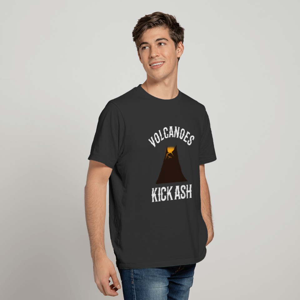 VOLCANO / GEOLOGY: Volcanoes Kick Ash T-shirt