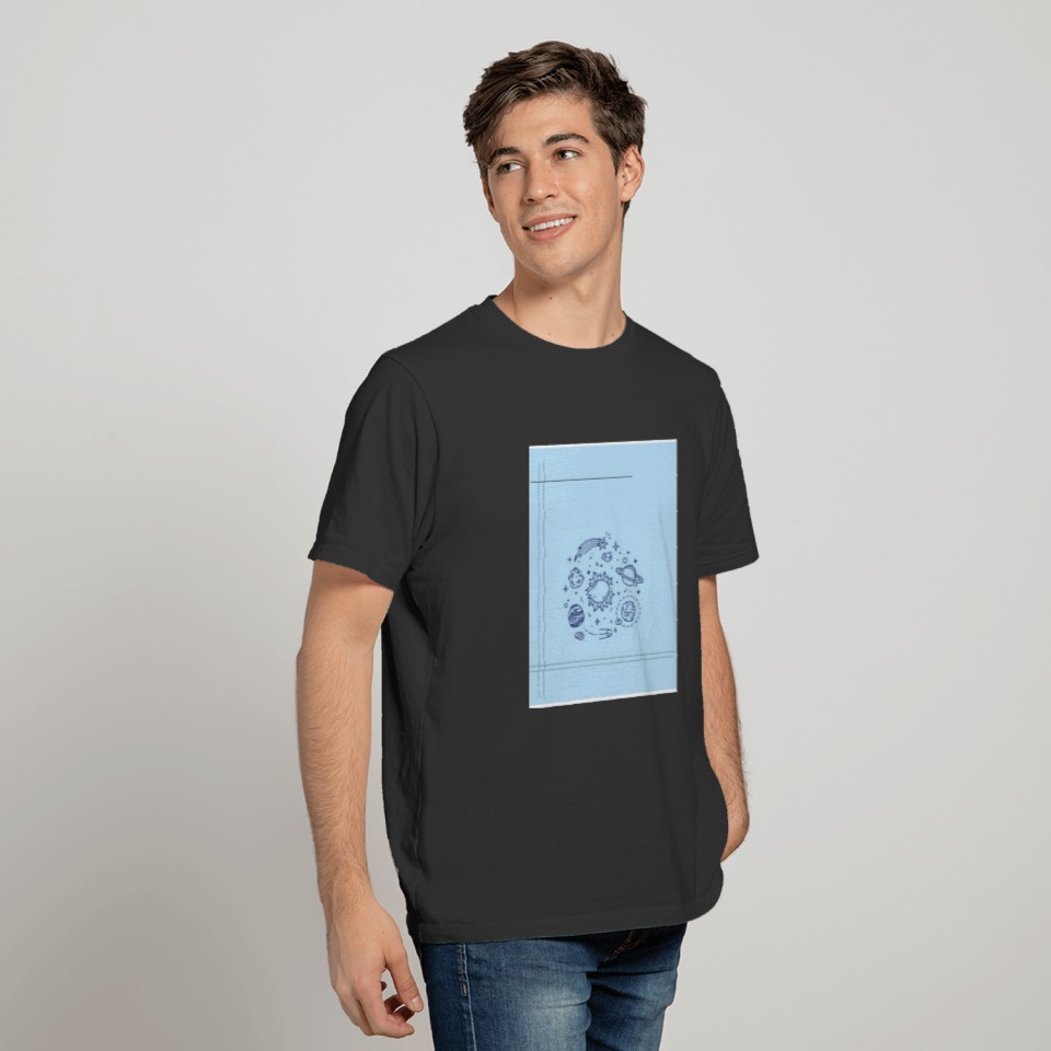 Space design shirt T-shirt