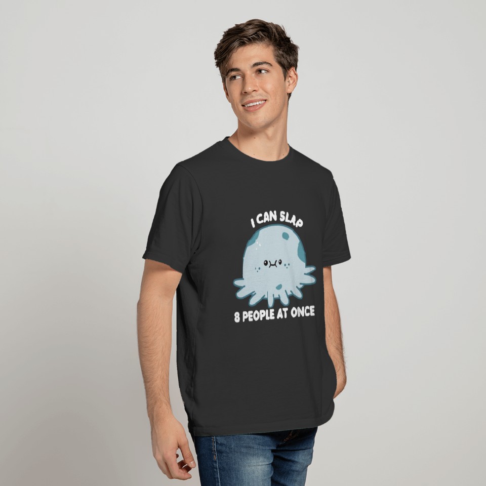 Funny Slapping Octopus - Octopus T-shirt