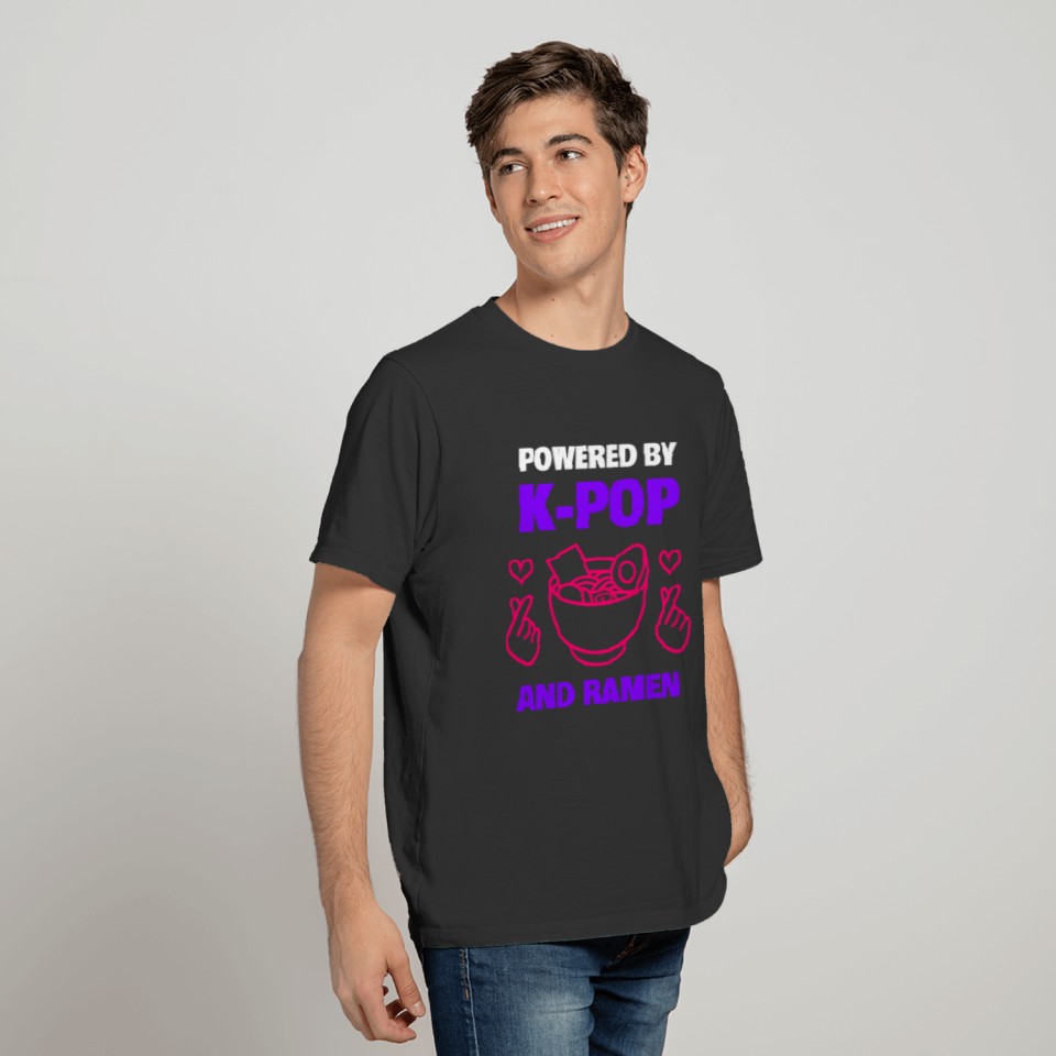K pop and Ramen T-shirt