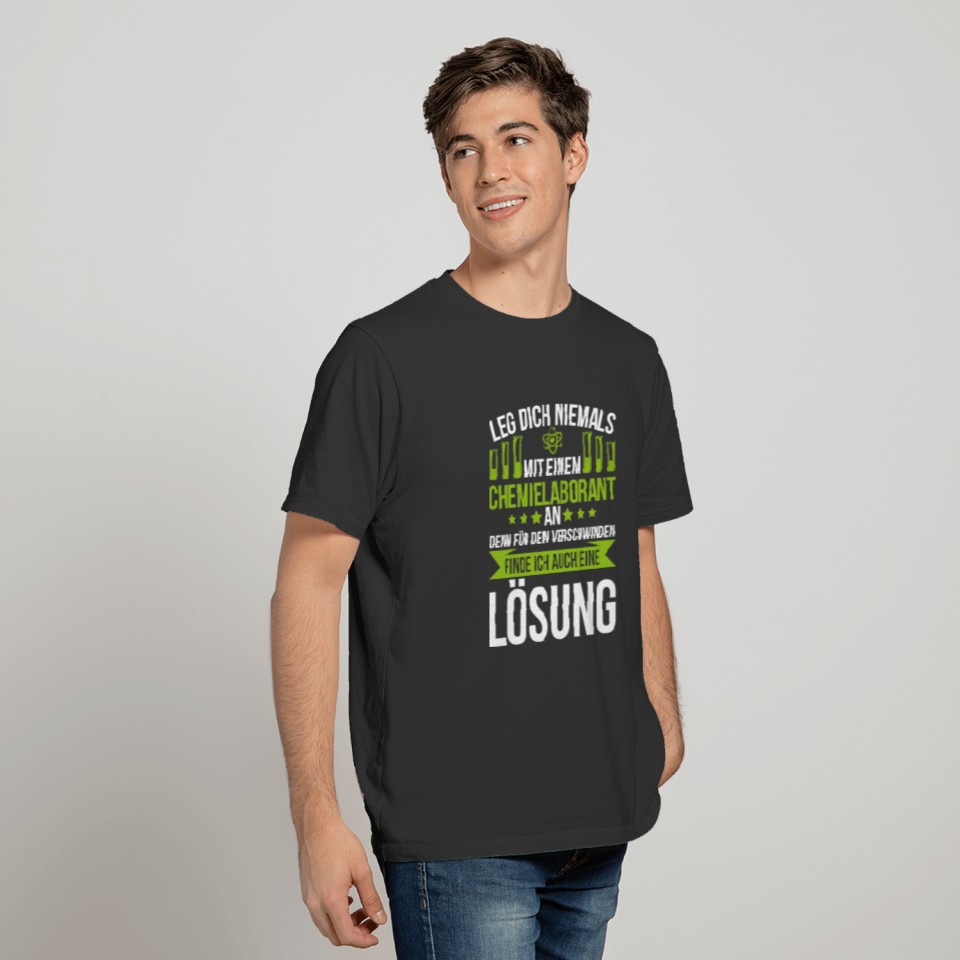 Chemistry lab technician solution gift science T-shirt