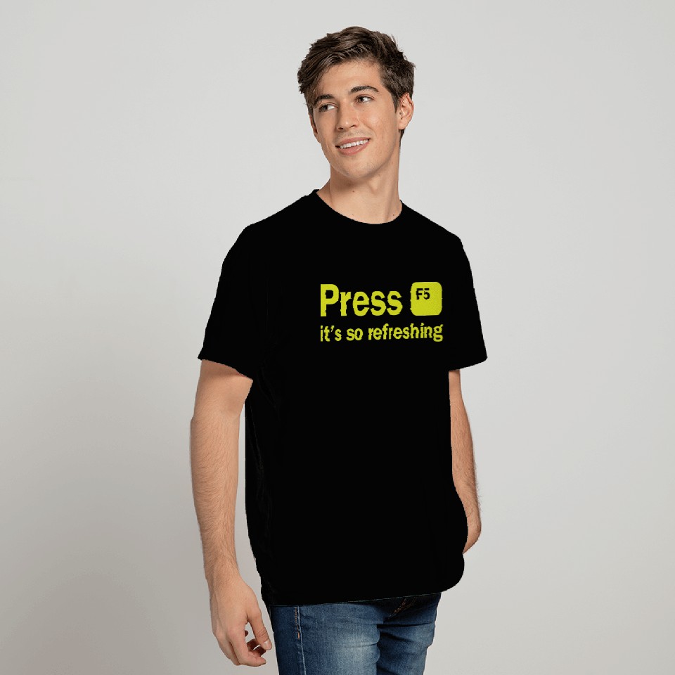 Press nerd programming computer science gift T Shirts