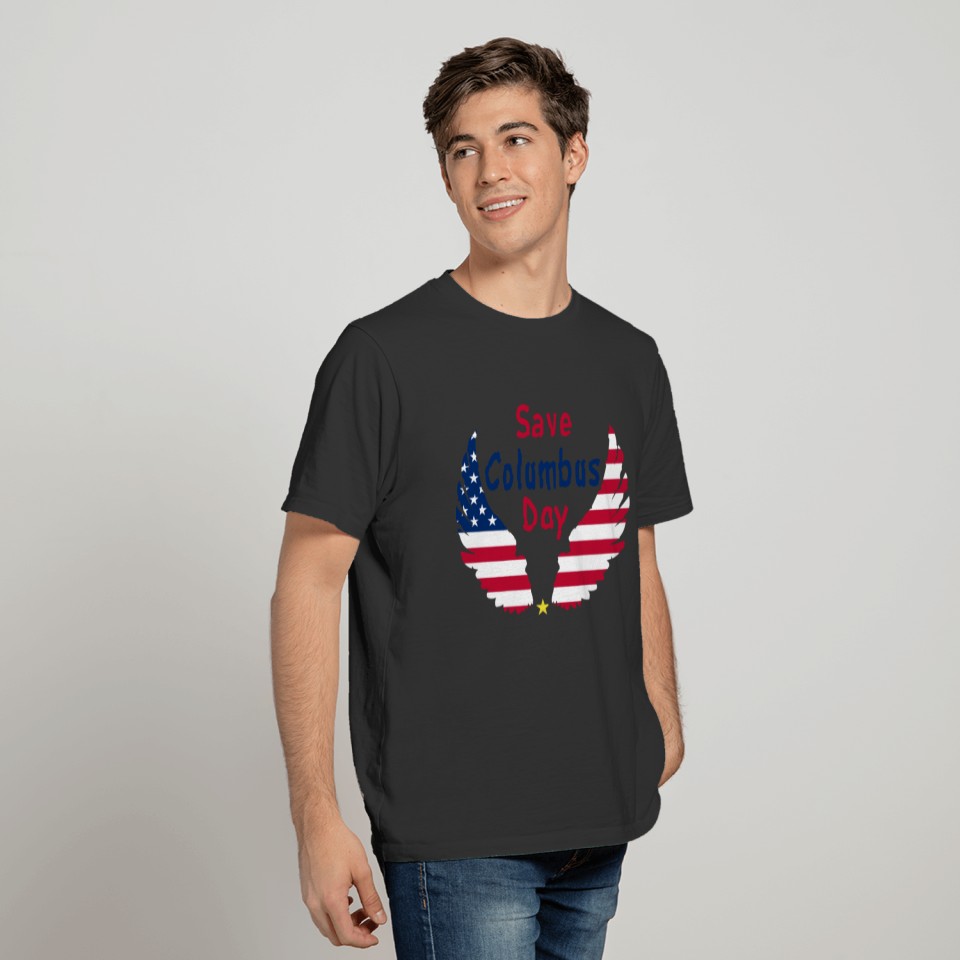 Save Columbus Day T-shirt