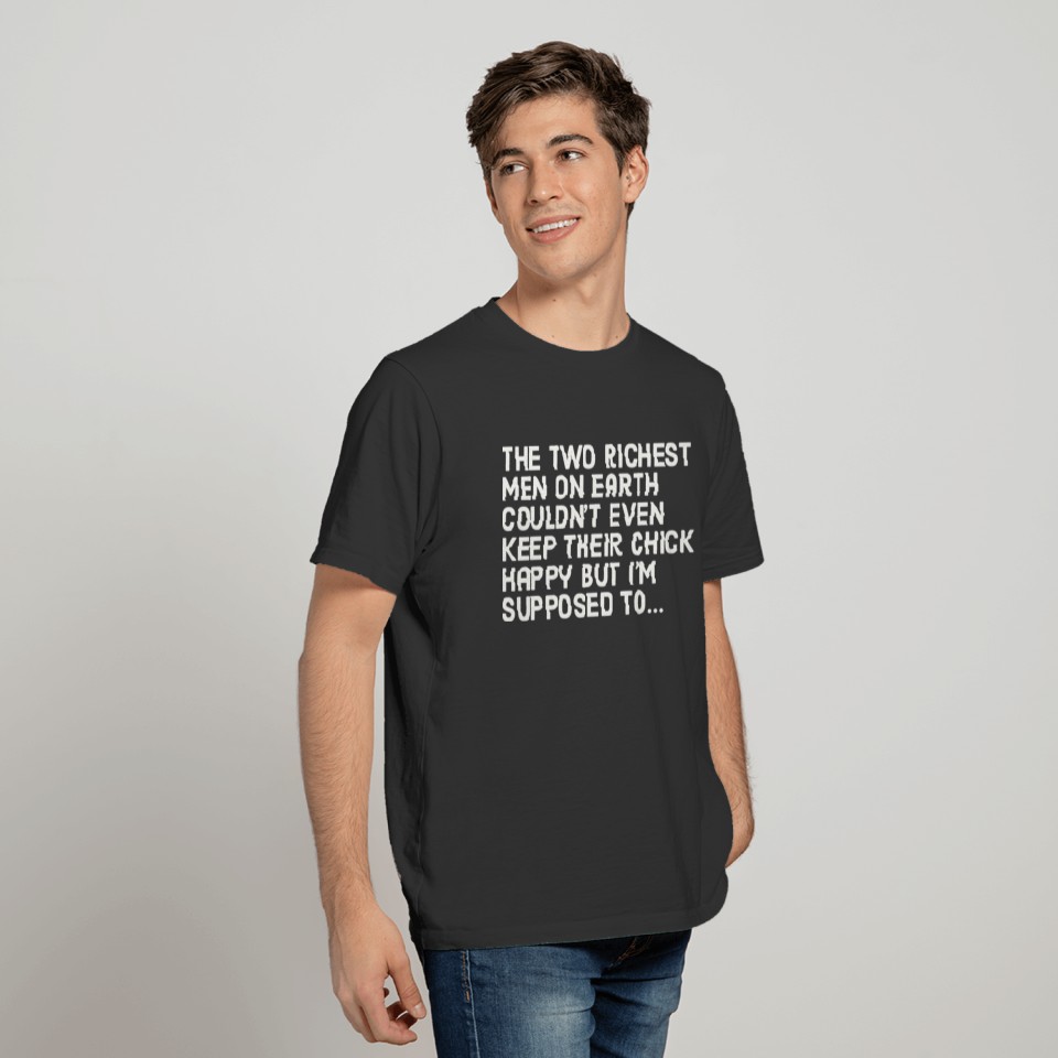 The two richest men on earth - funny, relationship T Shirts