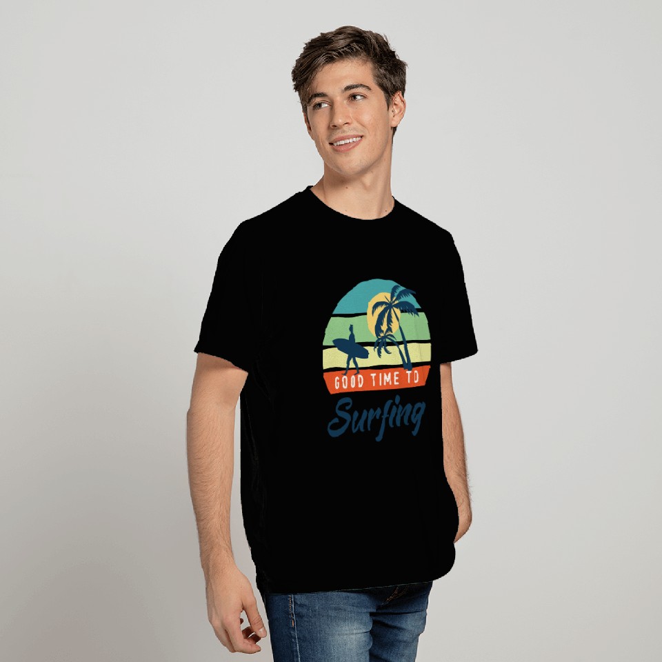 Surfing day T Shirts