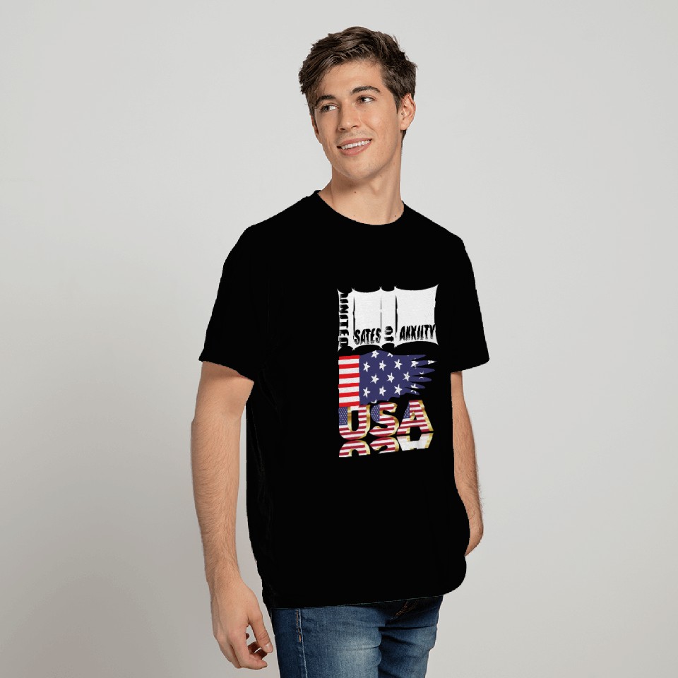 United States of anxiety T Shirts