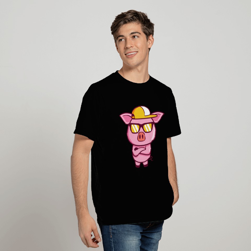 Fed up bacon piggy T Shirts
