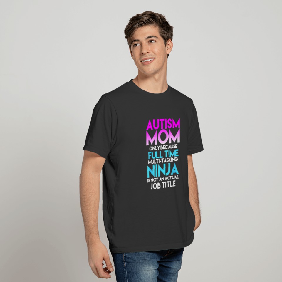 Autism Awareness ninja T-shirt