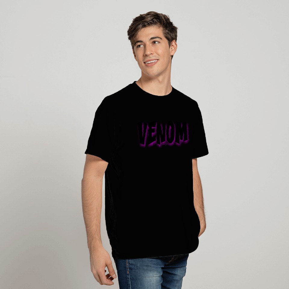 Venom | Neon Hot Pink Shadow T Shirts