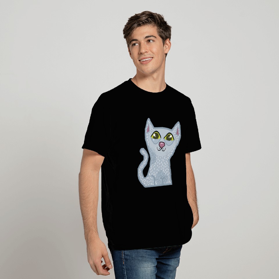 sad cat 2021 T Shirts
