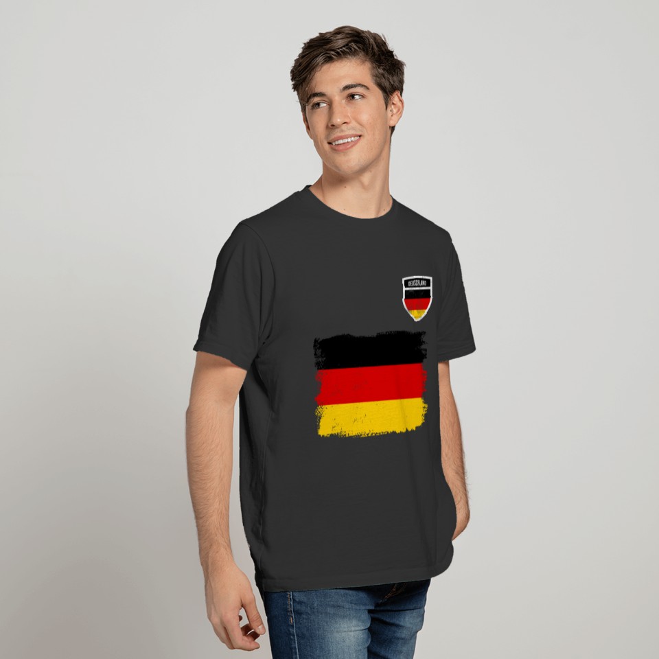 GERMANY FLAG VINTAGE T-shirt