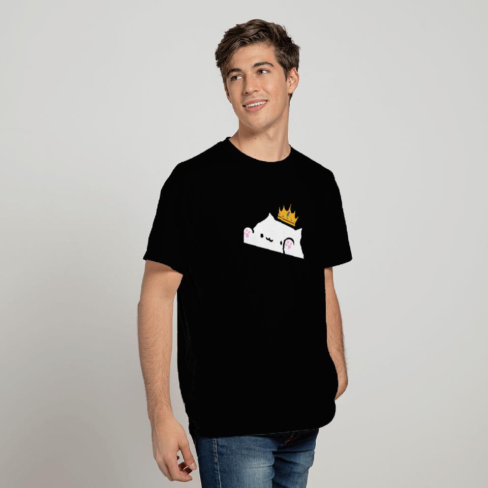 Bongo Cat In A Crown Royal Cat Funny Cat Gift T Shirts