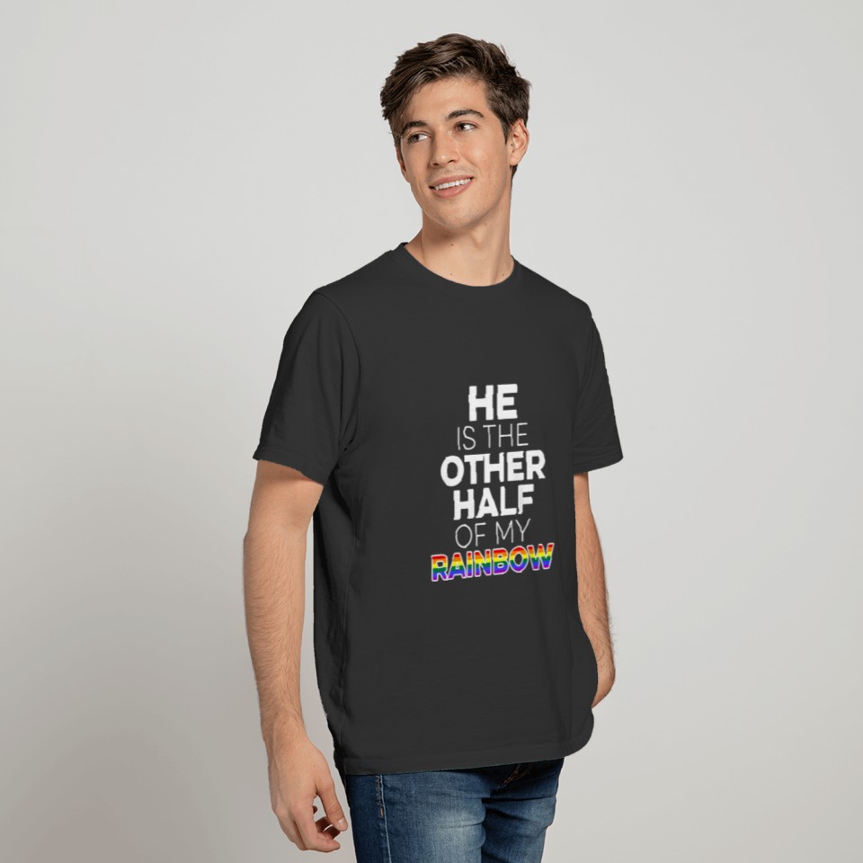 LGBT Pride Gay Bachelor Party Other Half T-shirt