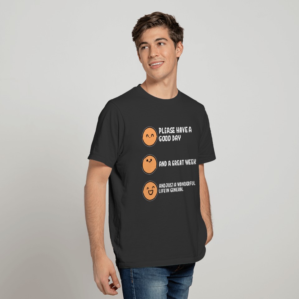 Wonderful Life Jolly or Cheerful Person Gift T-shirt