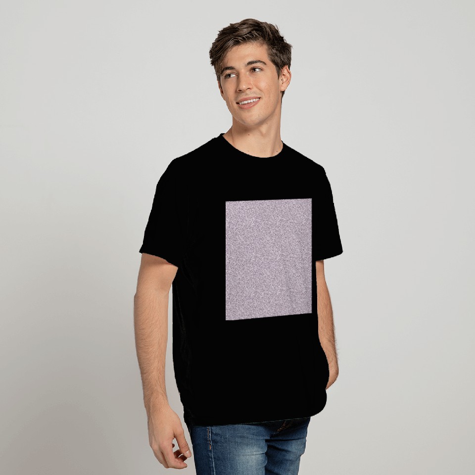 Lilac Glitter Pattern T Shirts