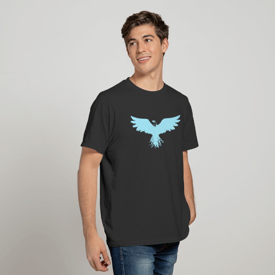 Eagle with spread wings T-shirt