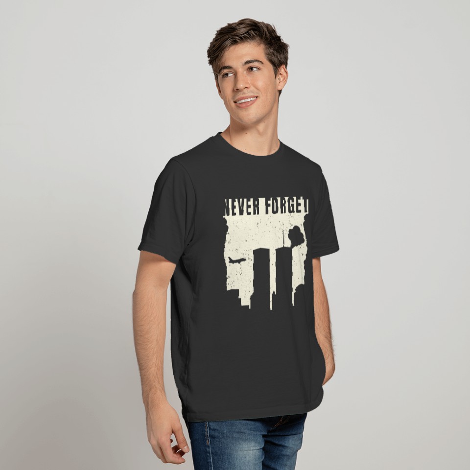 9-11 20th Anniversary; Never Forget Patriot Day T-shirt