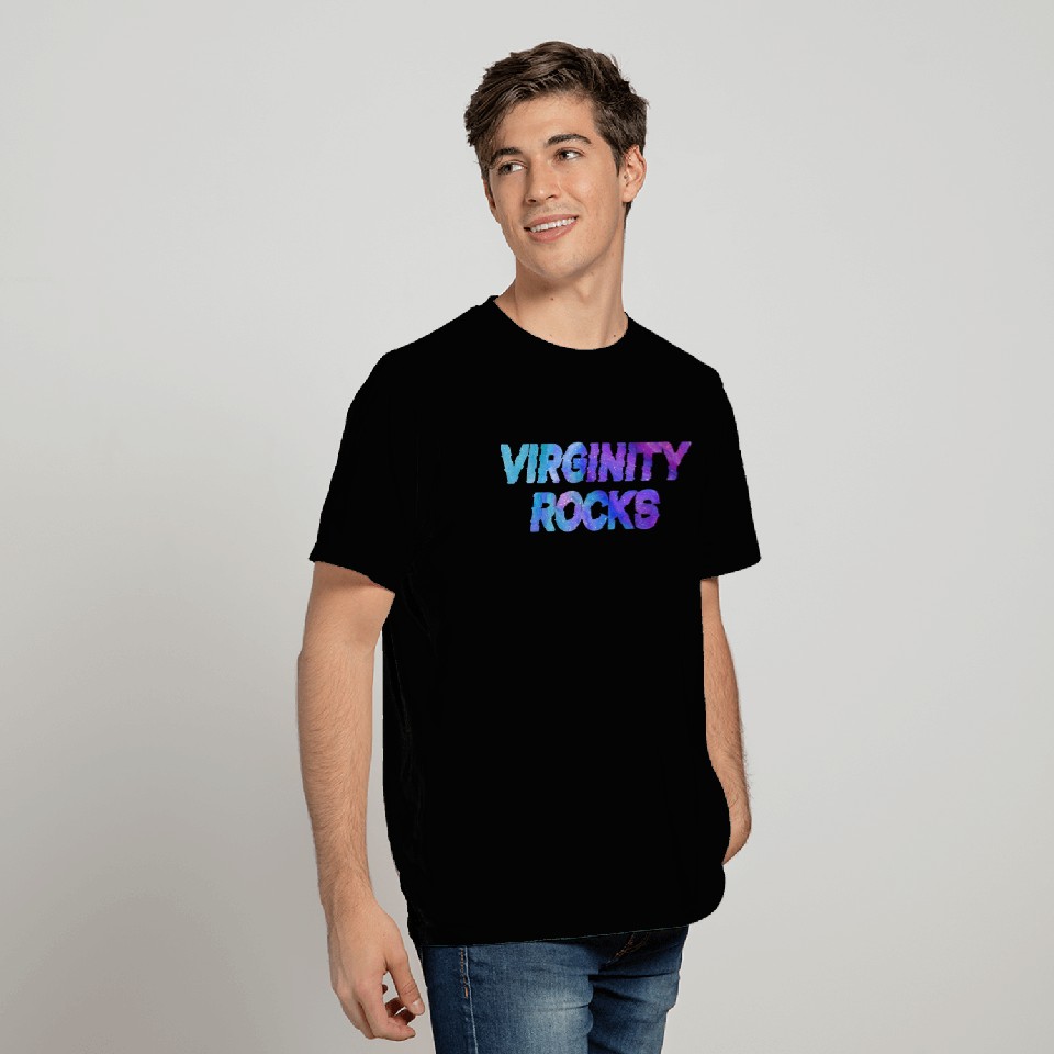 Virginity Rocks 5 T Shirts