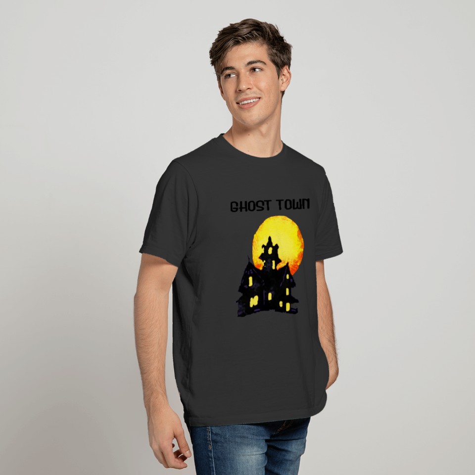 GHOST TOWN -ghost town T-shirt